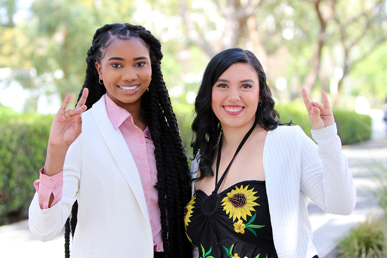 Akunna Ekeh and Jacqueline Torres