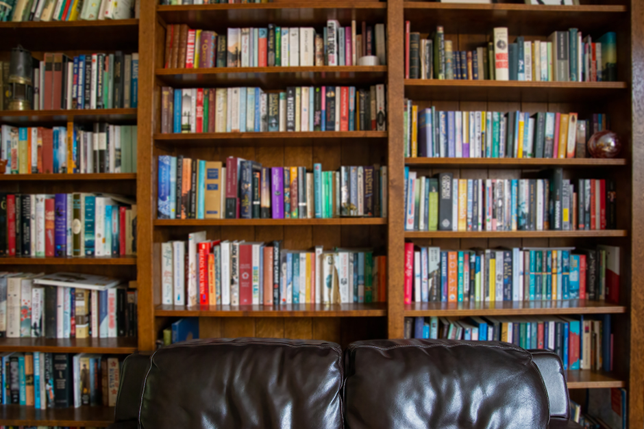 Photo of a Bookshelf